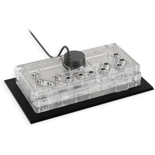 Wasserkühlung Alphacool Apex Distro Plate Dark Base Pro 901 RGB