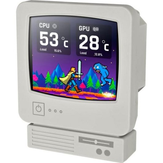 Refrigeração Líquida Thermaltake Retro 240 Ultra ARGB 240 mm 2 Ventoinhas Bege