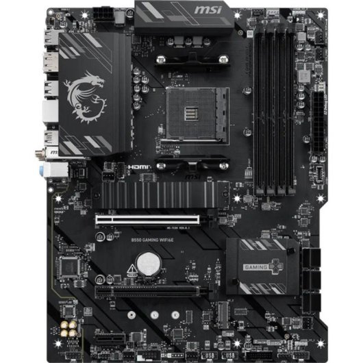 Placa Base MSI B550 GAMING WIFI AMD B550 AM4 DDR4 ATX WiFi 6E RGB