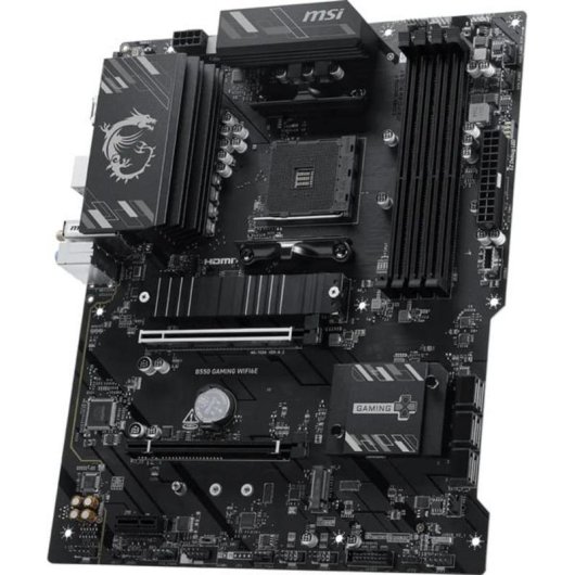 Placa Base MSI B550 GAMING WIFI AMD B550 AM4 DDR4 ATX WiFi 6E RGB