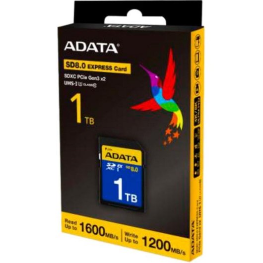 Carte mémoire ADATA Premier Extreme SD1TEX3L2-C 512 Go SDXC Express rapide