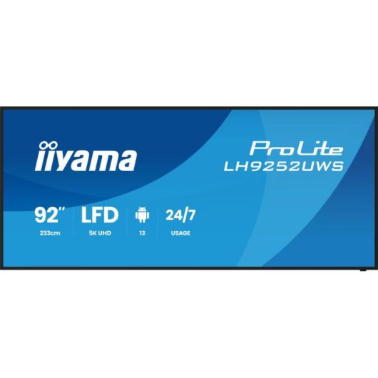 iiyama ProLite LH9252UWS-B1AG Touchmonitor 92" 5K UW 21:9