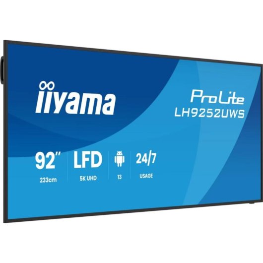 iiyama ProLite LH9252UWS-B1AG Touchmonitor 92" 5K UW 21:9