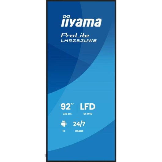 iiyama ProLite LH9252UWS-B1AG Touchmonitor 92" 5K UW 21:9