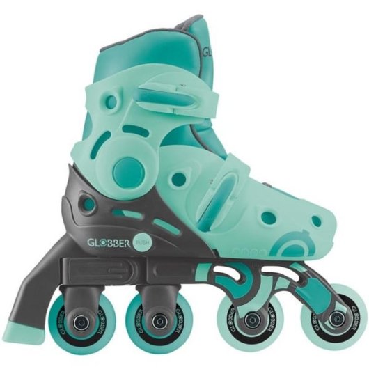 Patines en línea GLOBBER Learning Skates 2 en 1 Talla 26-29 Menta