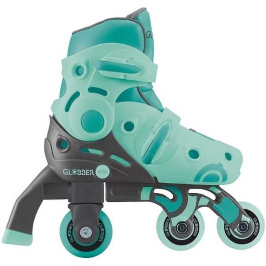 Patines en línea GLOBBER Learning Skates 2 en 1 Talla 26-29 Menta