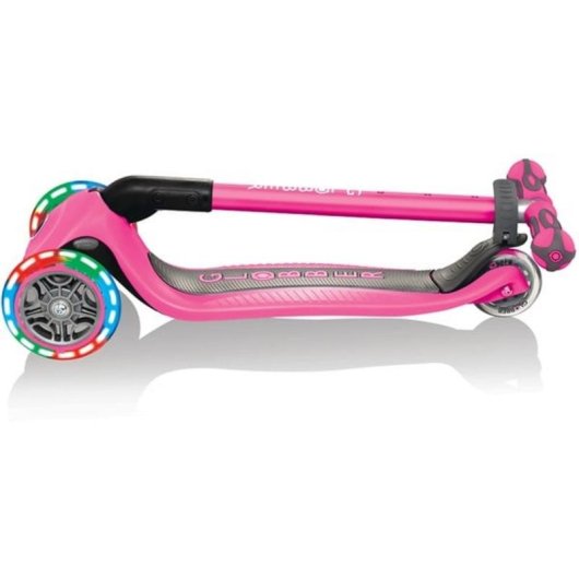 Scooter Infantil 3 en 1 Globber Go-Up Deluxe Lights LED Rosa