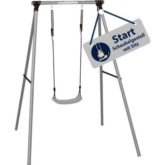 Columpio enfant HUDORA Start Structure acier galvanisé 170 x 200 cm