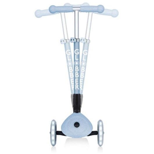 Monopattino bambino Globber Junior Eco 3 ruote LED azzurro