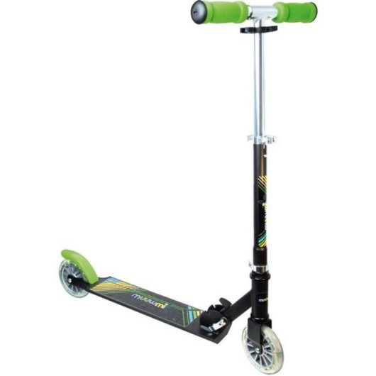 Aluminium Scooter Muuwmi Neon 125 mm PU-Räder 100 kg klappbar