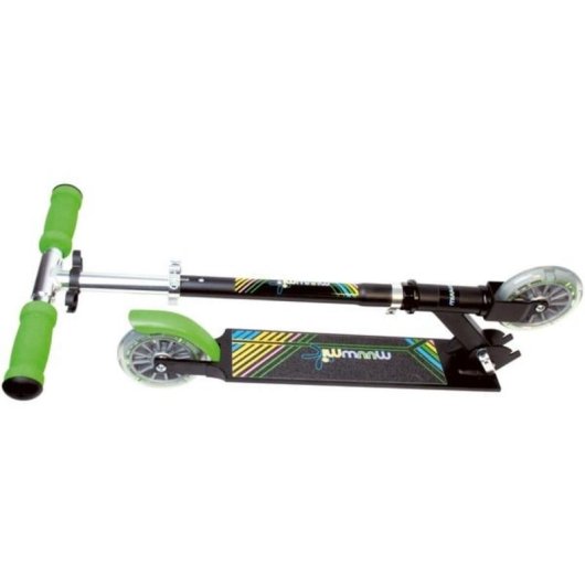 Aluminium Scooter Muuwmi Neon 125 mm PU-Räder 100 kg klappbar