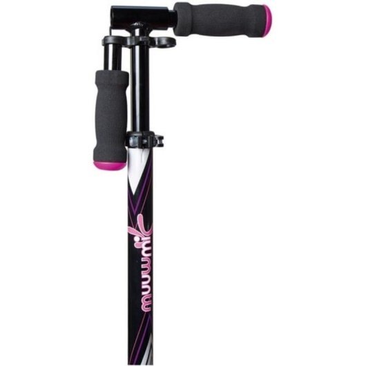 Monopattino Muuwmi Vespa 205 mm Ruote PU Freno antiscivolo Rosa neon/Nero