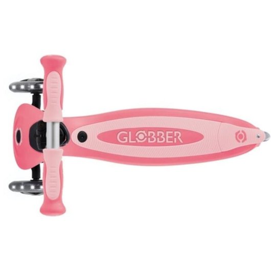 Scooter infantil GLOBBER Go-Up Baby Lights 360 rosa neón