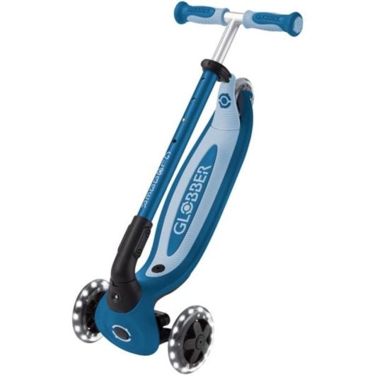 Scooter Infantil GLOBBER Go-Up Baby Lights 360 Vespa Celeste