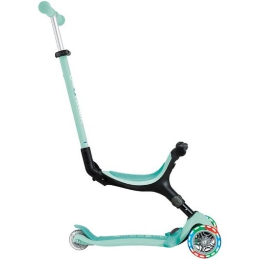 Patinete 3 en 1 Globber Go-Up Active Lights Scooter Verde tres ruedas