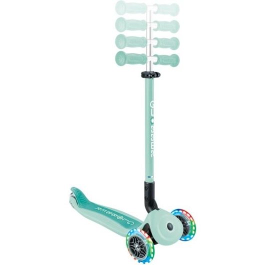 Patinete 3 en 1 Globber Go-Up Active Lights Scooter Verde tres ruedas