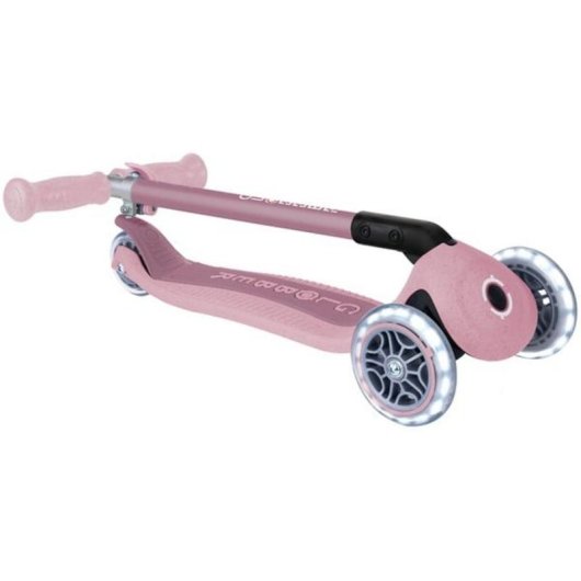 Monopattino Globber Primo Foldable Plus Lights Eco 3 ruote Berry