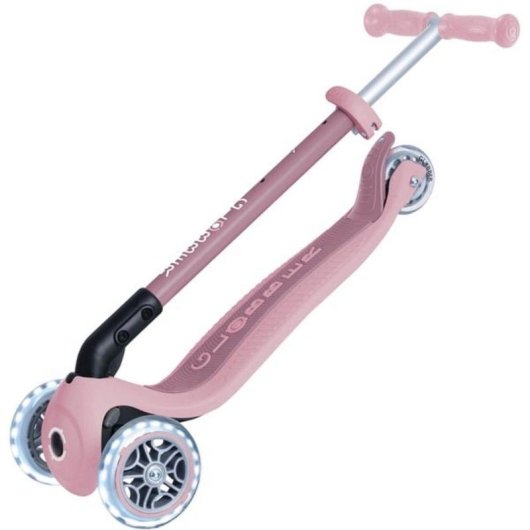 Monopattino Globber Primo Foldable Plus Lights Eco 3 ruote Berry