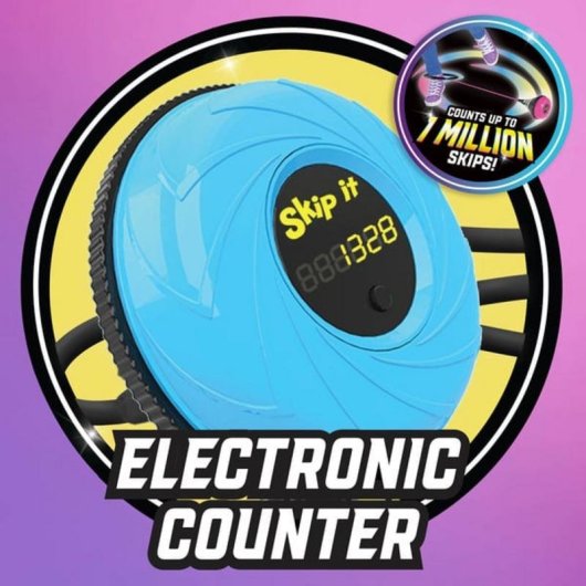 Just Play Skip It Deluxe Juego de Destreza Infantil con Sonido y Luces