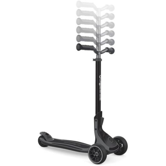 Monopattino Globber Ultimum Vespa 3 ruote 100 kg freno ergonomico nero