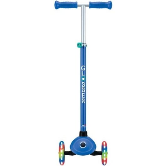 Patinete infantil Globber Primo Plus Lights Scooter 3 ruedas luces Azul oscuro