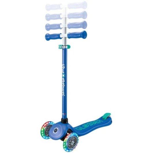 Patinete infantil Globber Primo Plus Lights Scooter 3 ruedas luces Azul oscuro