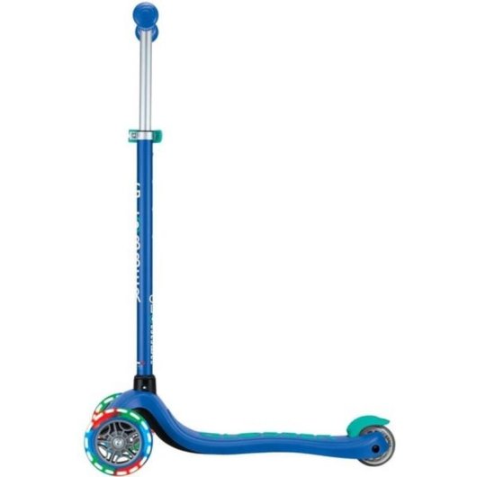 Patinete infantil Globber Primo Plus Lights Scooter 3 ruedas luces Azul oscuro