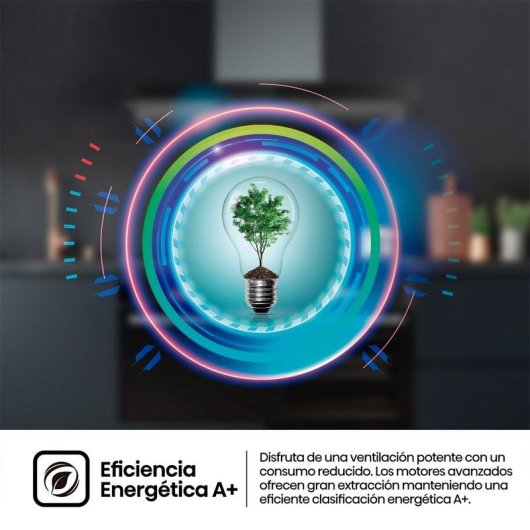 Campana extractora Hisense decorativa Inverter 90cm con Boost y LED