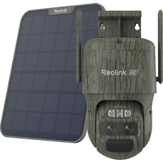 Caméra de surveillance Reolink G770-SOLAR-C 4K Vision Nocturne Extérieure Audio Bidirectionnel Panneau Solaire