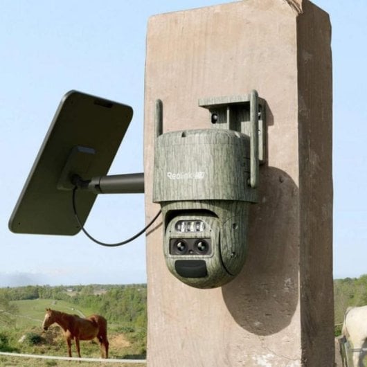Caméra de surveillance Reolink G770-SOLAR-C 4K Vision Nocturne Extérieure Audio Bidirectionnel Panneau Solaire