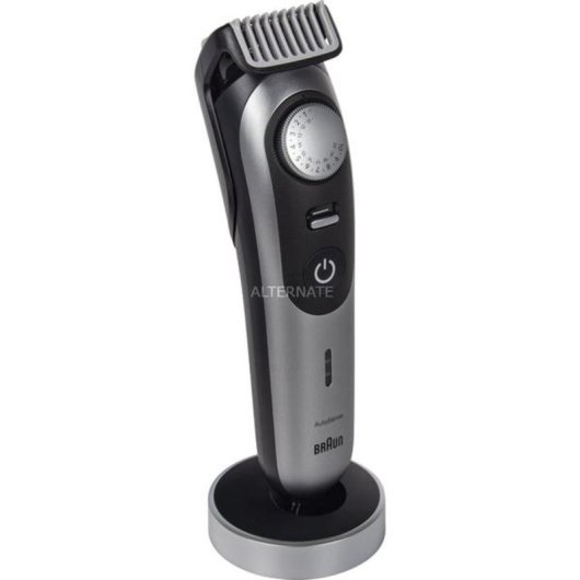 Cortapelos Braun Beard Trimmer Serie 9 BT9440 Inalámbrico 40 Longitudes 180min 11 Peines Seco y Húmedo Carga Rápida