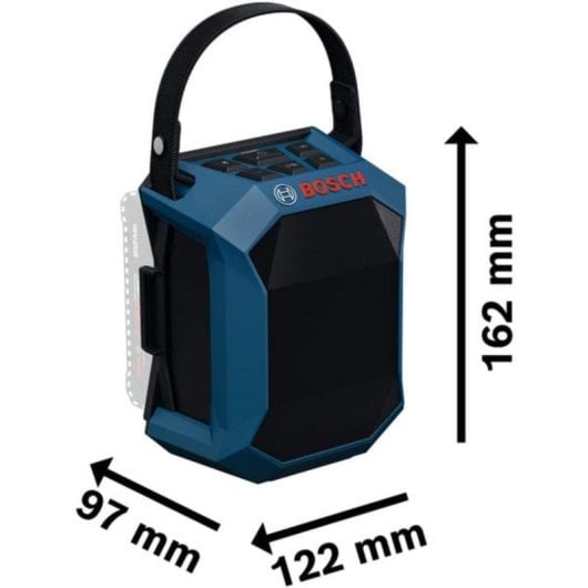 Altavoces Bosch Portátil Bluetooth 11W con batería integrada y USB-C