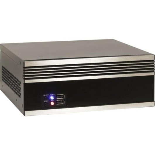 Boîtier PC HTPC Inter-Tech IPC Industrial S21 Mini-ITX Noir/Argent