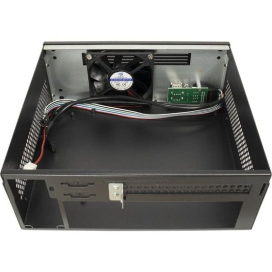 Boîtier PC HTPC Inter-Tech IPC Industrial S21 Mini-ITX Noir/Argent