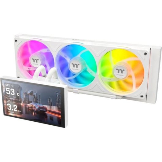 Thermaltake ST360 Ultra 360 mm Wasserkühlung LCD ARGB 3 Lüfter IPS-Display