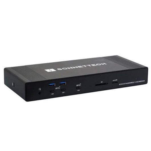 Dockingstation Sonnet Echo 20 Thunderbolt 5 SecureDock 20 Anschlüsse 10 GbE 140W