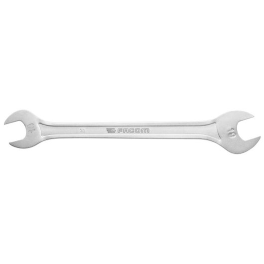 Clé plate double Facom 14 x 15 mm extra-fine chrome vanadium