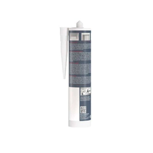 Fischer Multi Ac Sellador Acrílico Para Juntas Multiuso, Blanco, 310 Ml, Cartucho Con Boquilla/cánula, Imprimible Y Cubrible Con Yeso