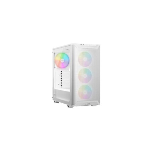 Be Quiet! Pure Base 501 Lx White : Boîtier Midi Tower Blanc Avec Verre Trempé, Façade Mesh, 4 Ventilateurs Rgb Et Usb-c