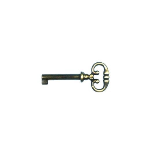 Clé de meuble Select Hardware Zamak 38 mm Vieux Bronze Serrure intérieure