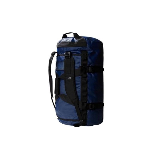 The North Face Base Camp Duffel M 71l Azul Summit/negro, Bolsa De Viaje Unisex Con Correas Tipo Mochila Y Almacenamiento Organizado