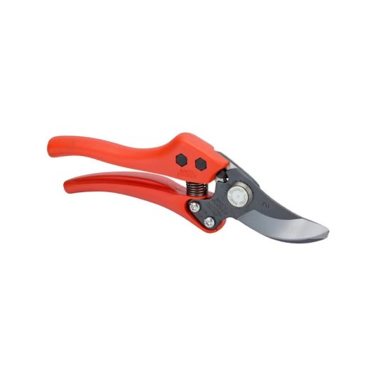 Bahco P1-20 Tijeras De Podar 20 Cm, Cabeza Curvada, Mangos Compuestos Ergonómicos, Corte Tirante Con Hoja Rectificada, Diámetro 20 Mm