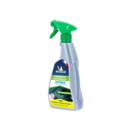 Michelin Limpiacristales Ecológico Para Lunas De Coche 500 Ml En Spray Con Gatillo Ergonómico, Limpia Y Desengrasa Sin Dejar Marcas, Interior Y Exterior