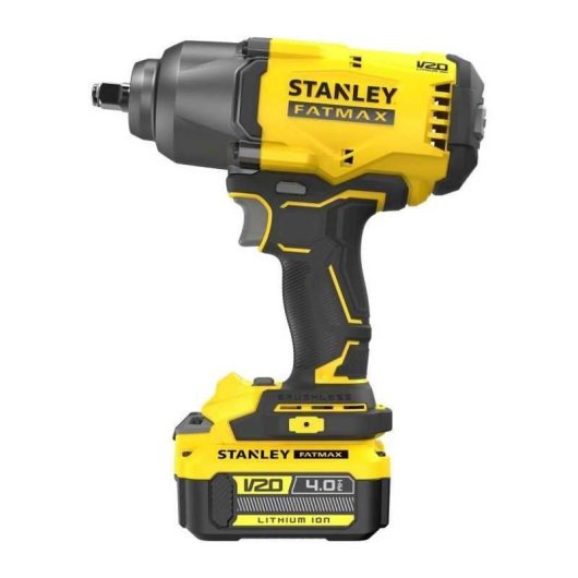 Stanley Fatmax V20 Atornillador De Impacto Inalámbrico 1/2 Brushless 18v 4ah, 950 Nm (sfmcf940m1-qw)
