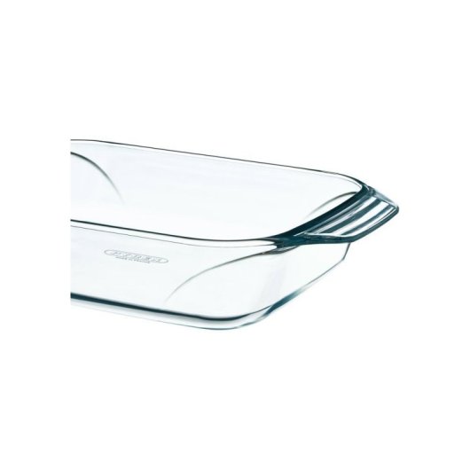 Pyrex Let's Share Fuente De Horno Rectangular De Vidrio Borosilicato 27 X 17 Cm, 1,4 L, Con Asas Anchas Y Grips. Apto Horno Hasta 300 °c Y Microondas/congelador