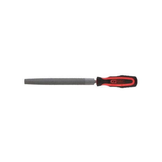 Lime Demi-Ronde KS Tools 157.0116 250 mm Douce Manche Bi-Matière Ergonomique