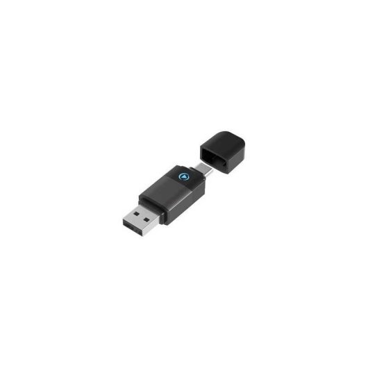 Force Play Adaptador Inalámbrico 2 En 1 Para Coche Carplay Y Android Auto, Usb-a Y Usb-c, Compacto Plug-and-play, Conexión Estable Y Carga De Vehículo Disponible, Color Negro