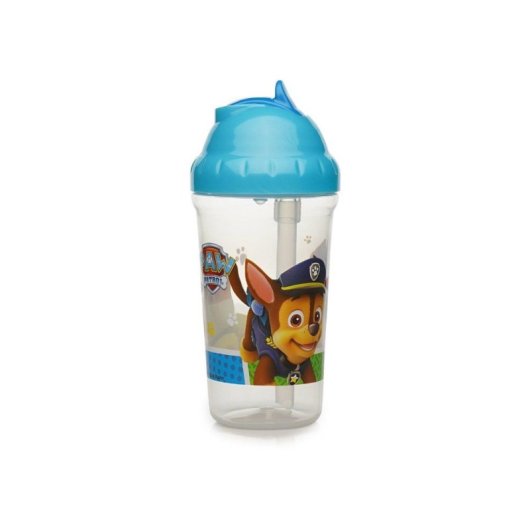 Thermobaby Tasse À Paille Anti-fuite Paw Patrol 295 Ml, Dès 10 Mois