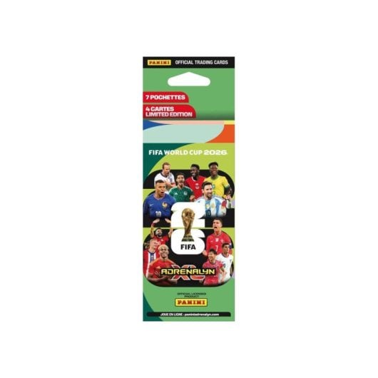 Panini Adrenalyn Xl Fifa World Cup 2026 Blister 7 Pochettes, 56 Cartes