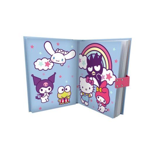 Diario Elettronico KIDS EUROSWAN Hello Kitty & Friends Codice Suoni 21x15,5x3cm